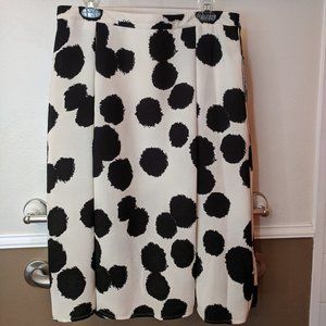 Exploded Brushed Dot Skirt